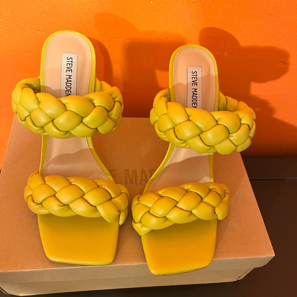 Steve Madden open toe high heel sandal